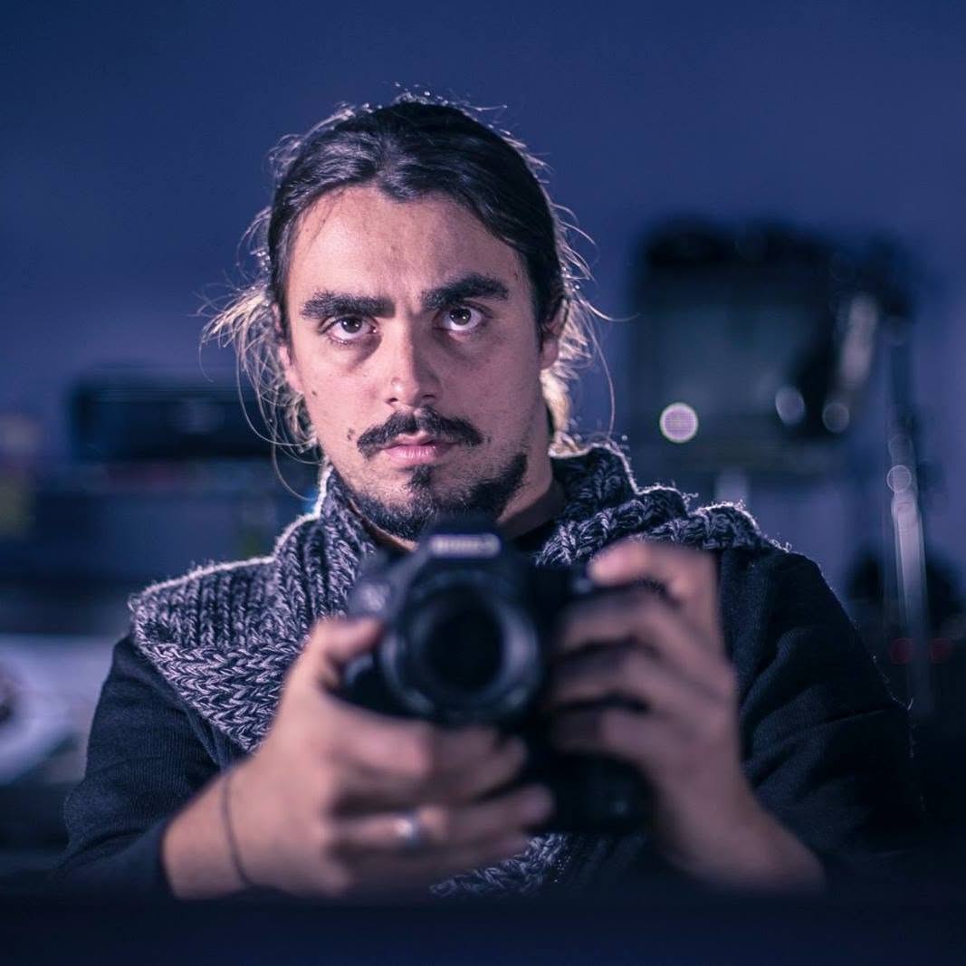 Daniele Ercolani con la macchina fotografica